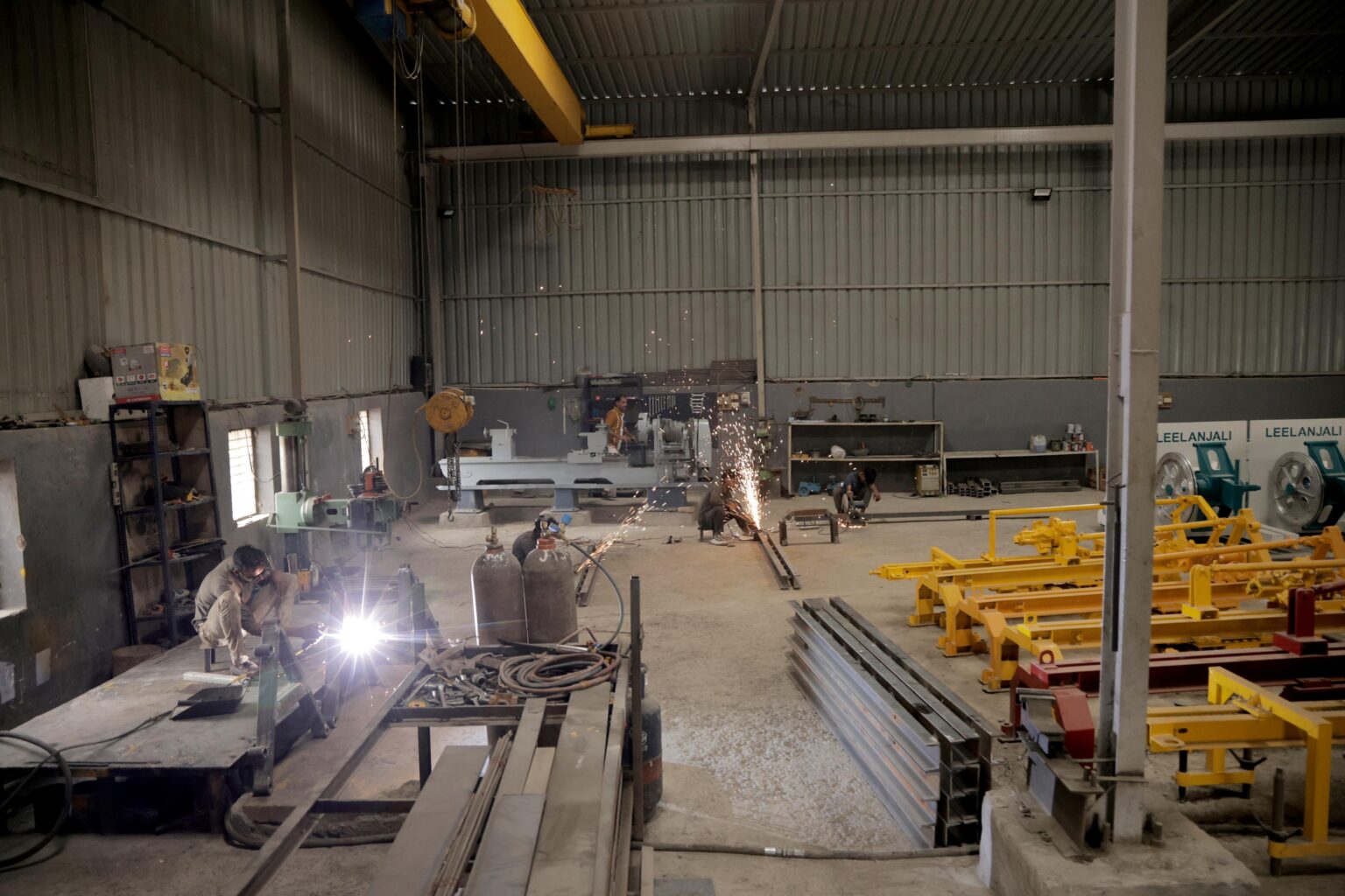 Leelanjali Rock Drill Workshop Work
